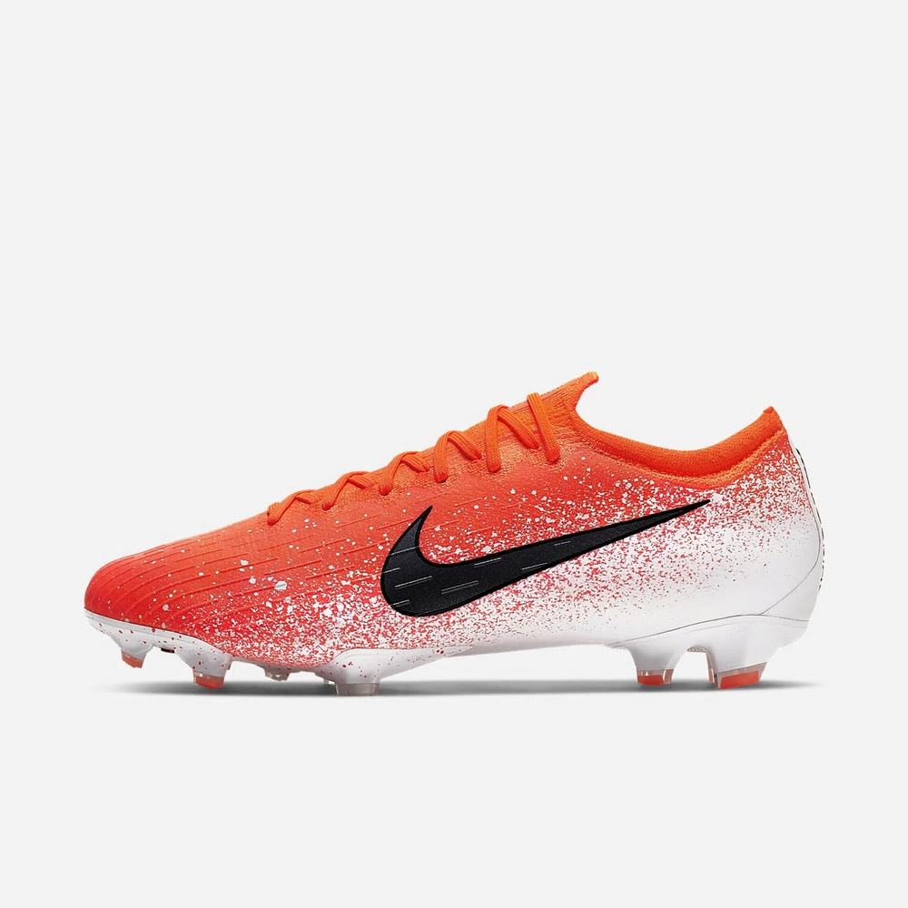 Crampon De Foot Nike Vapor 12 Elite FG Rouge 1509-873 Hyper Crimson/White/Metallic Silver/Black Homme | VWR-09428127